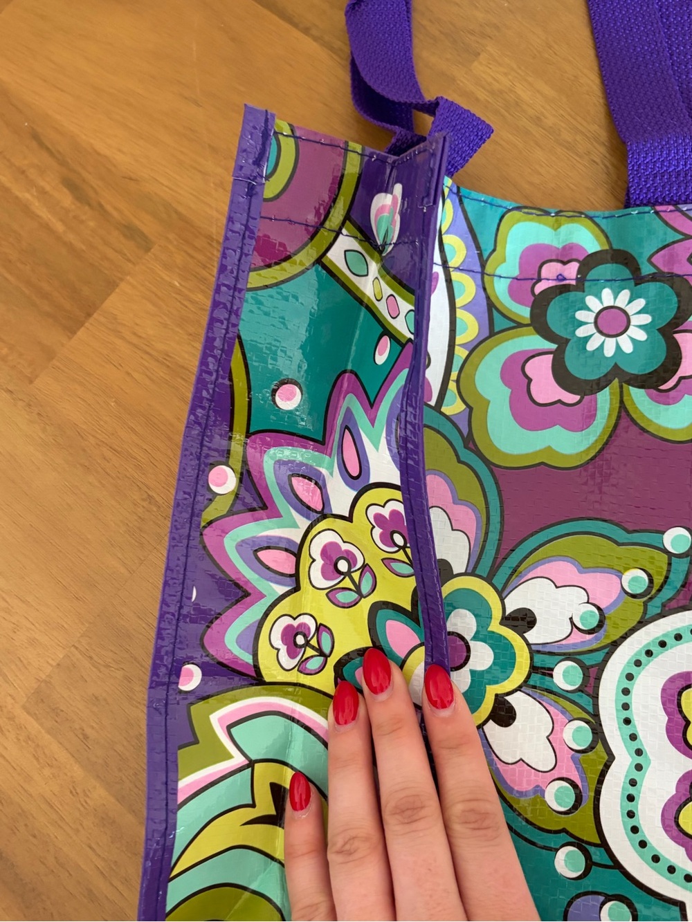 Vera Bradley Small Market Tote - Heather - Picture 6 of 7